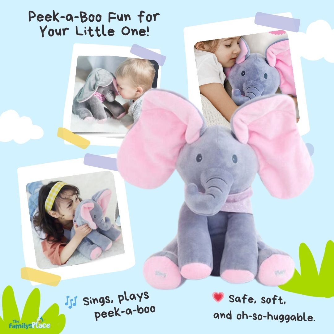 Peek a boo Talking Elephant