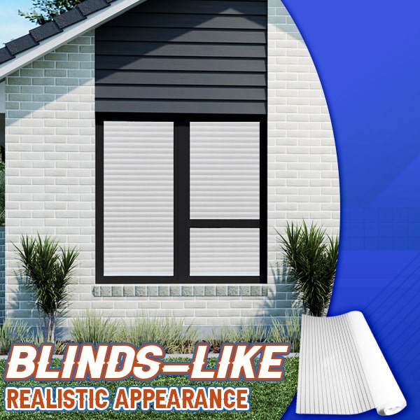 One-Way Imitation Blinds Privacy Window Cover