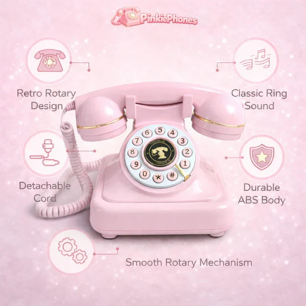 Retro Bluetooth Rotary Phone
