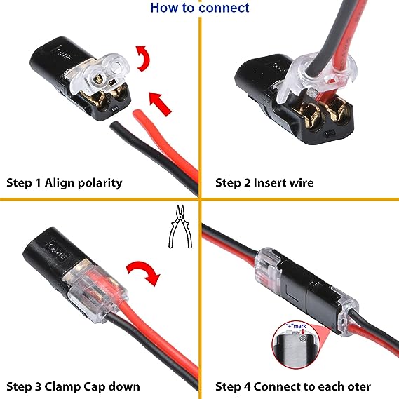 š„LAST DAY-50% OFFš„Double - Wire Plug-in Connector With Locking Buckle