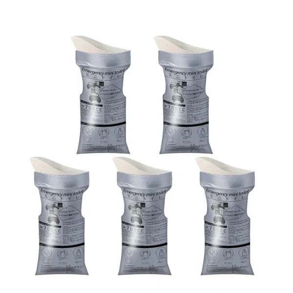 Emergency Mini Toilet 5pcs