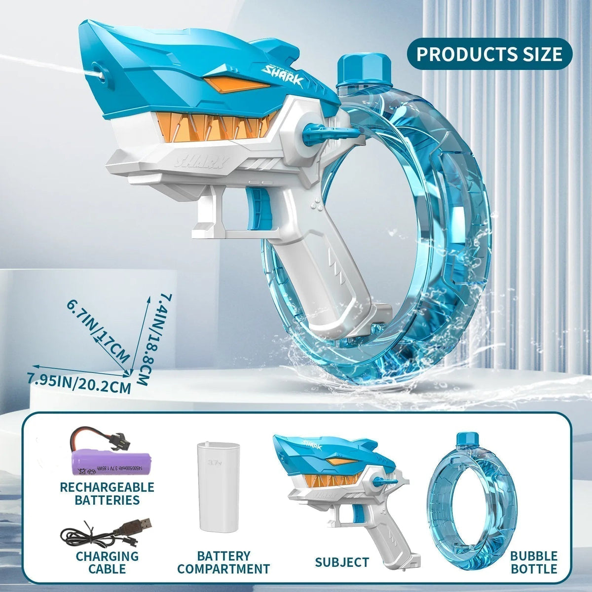 SHARK ELECTRIC WATER GUN UNLEASH SUMMER FUN!