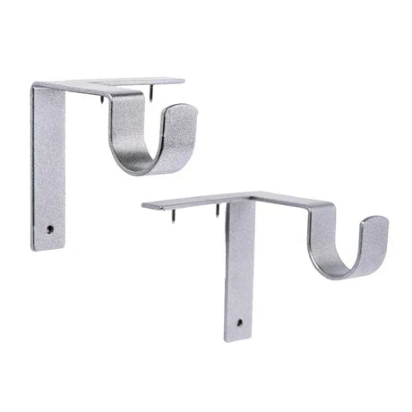 Single Curtain Rod Brackets
