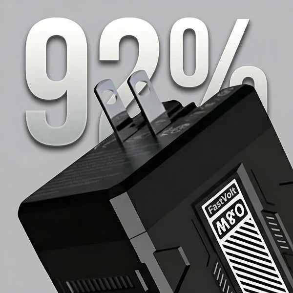 FastVolt 2-in-1 Retractable Fast Charger Cable
