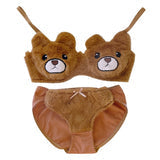 Fuzzy Teddy Lingerie Set