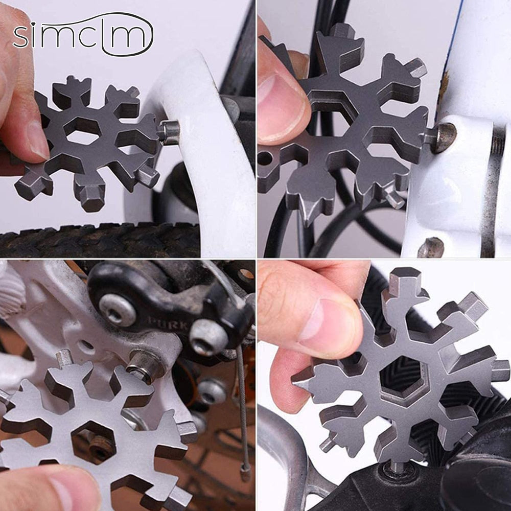 Mini Snowflake Pocket Multitool