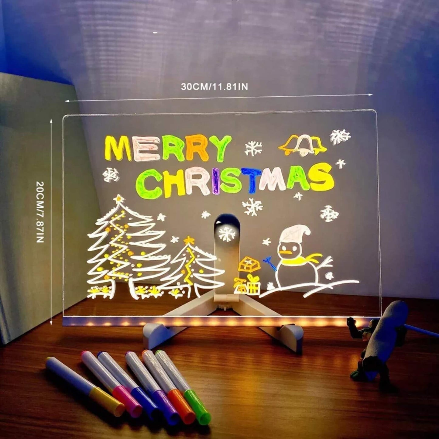 LED Glow Drawing Board