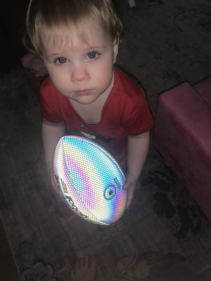 GLOWING REFLECTIVE BASKETBALL