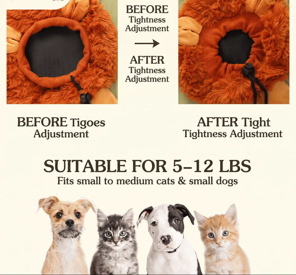 Lion Shaped Cat Carrier Bag