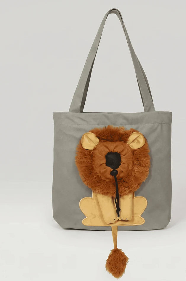 Lion Shaped Cat Carrier Bag