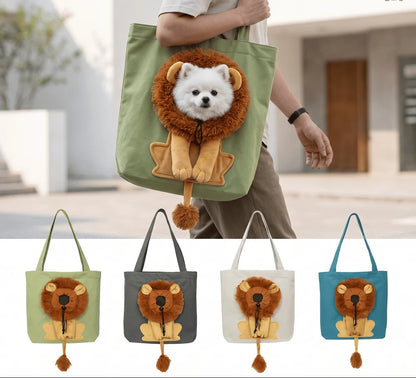 Lion Shaped Cat Carrier Bag