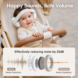 HushNest Baby Noise-Reducing Earmuffs
