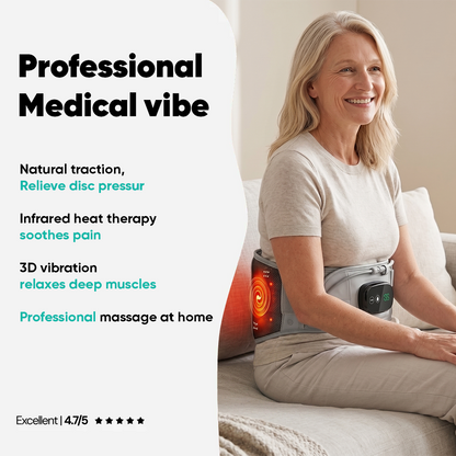 SpineRelief Pro Therapy Belt with Free E book