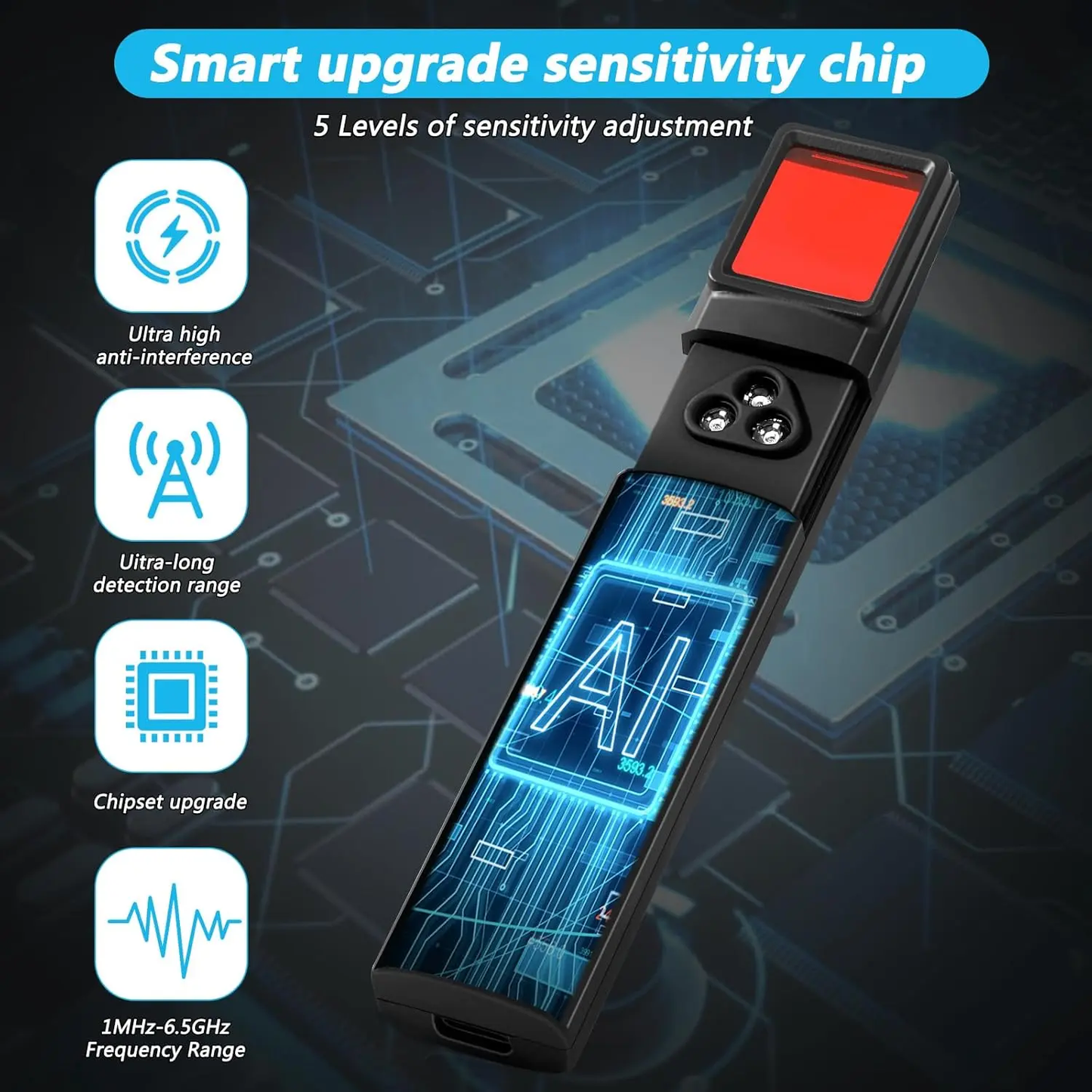 GuardScan™ Hidden Camera & Signal Detector