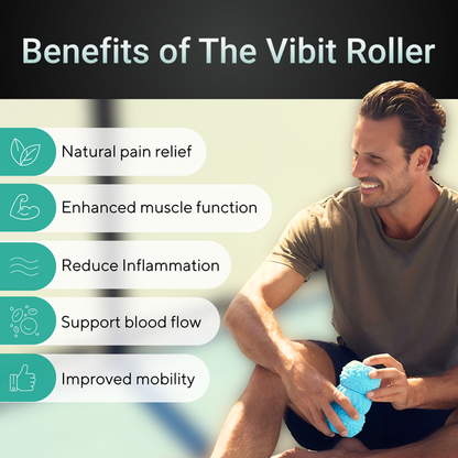 RecoverEase Vibrating Massage Roller