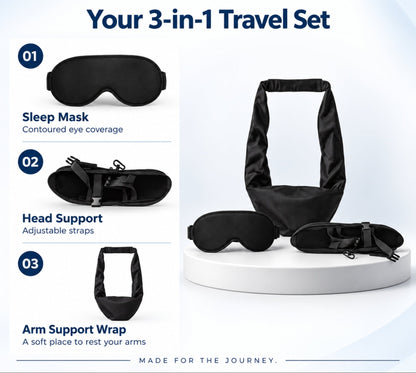 DriftEase 3-in-1 Travel Sleep Set
