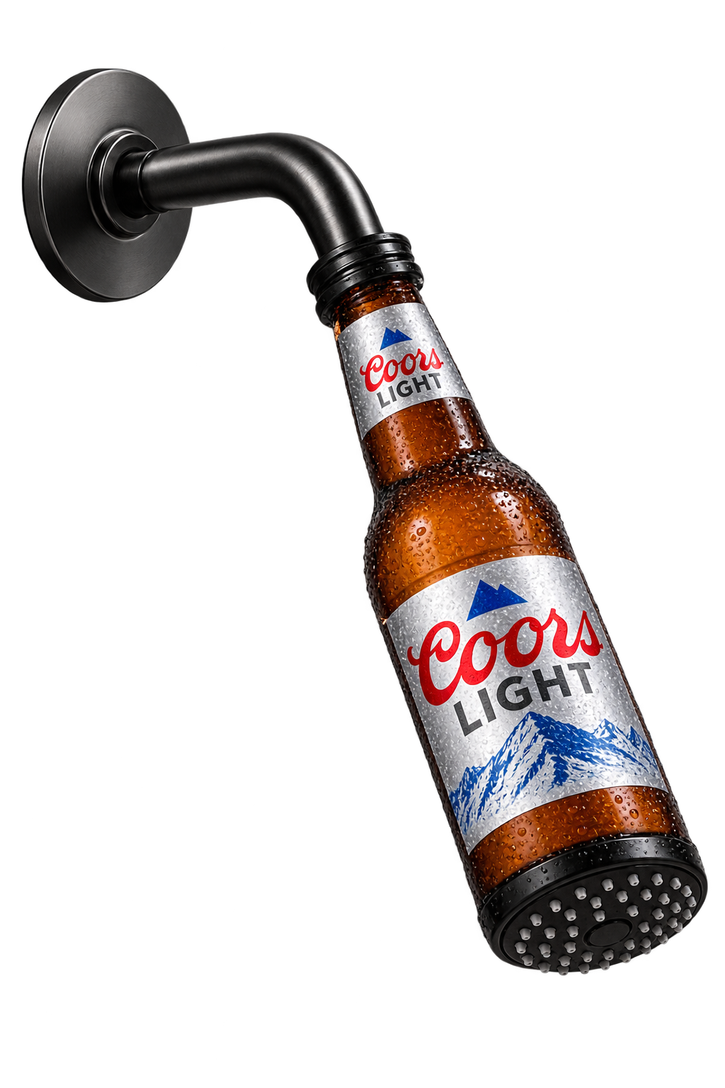 BrewFlow Beer Bottle Shower Head