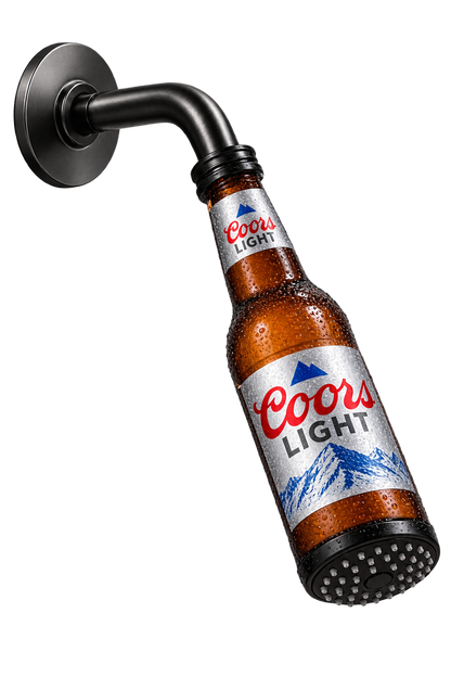 BrewFlow Beer Bottle Shower Head