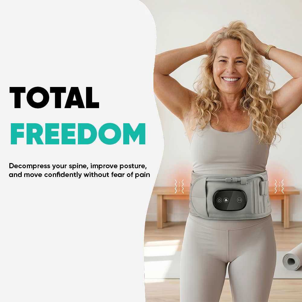 SpineRelief Pro Therapy Belt with Free E book