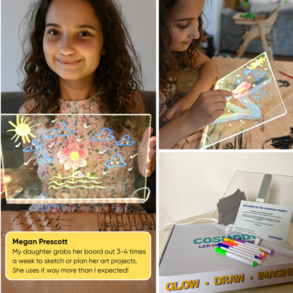LED Glow Drawing Board