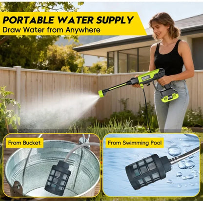 SEESE Cordless Pressure Washer (50% OFF TODAY) + Free Shipping