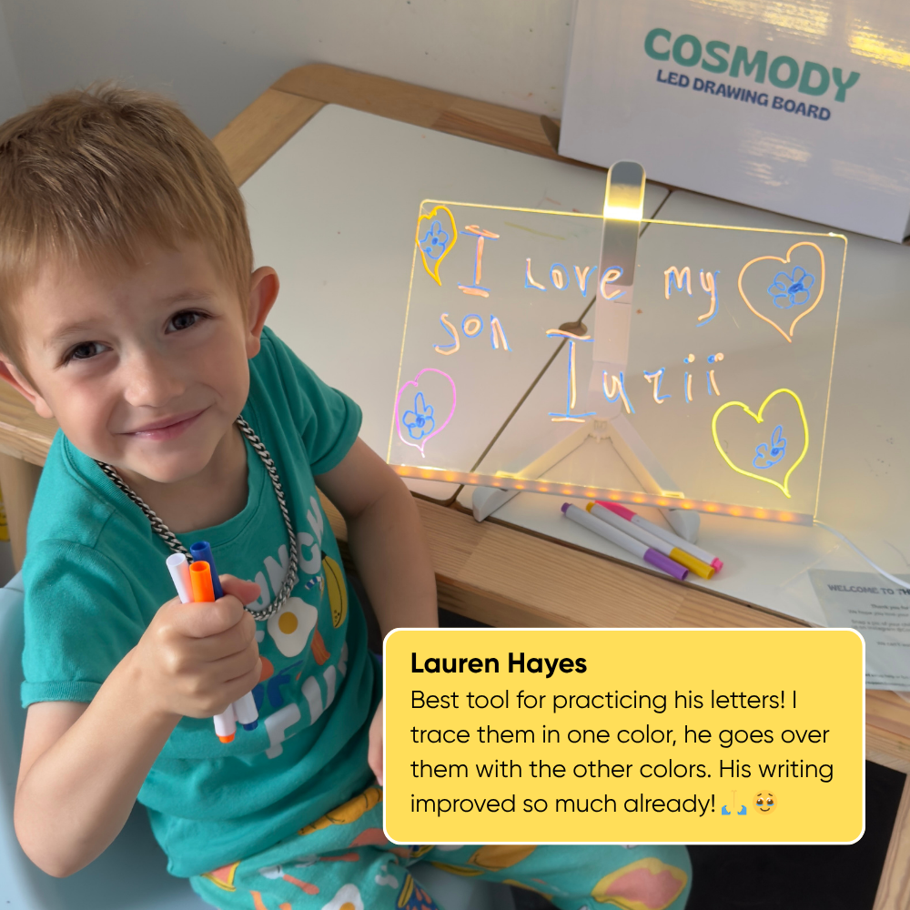 LED Glow Drawing Board