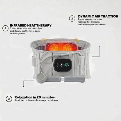 SpineRelief Pro Therapy Belt with Free E book