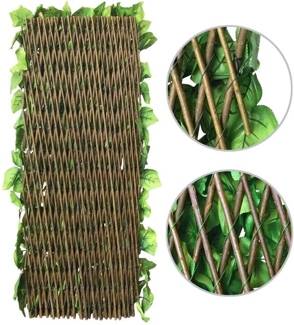 SUMMER PROMOTION-EXPANDABLE FAUX PRIVACY FENCE-🔥50% OFF TODAY'S SPECIAL🔥