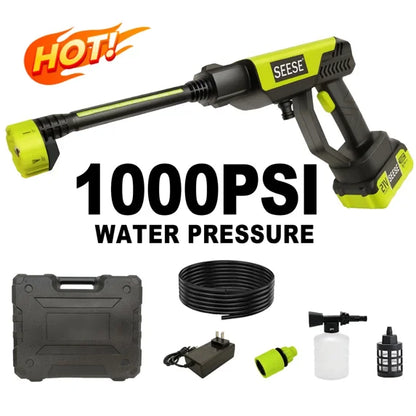 SEESE Cordless Pressure Washer (50% OFF TODAY) + Free Shipping