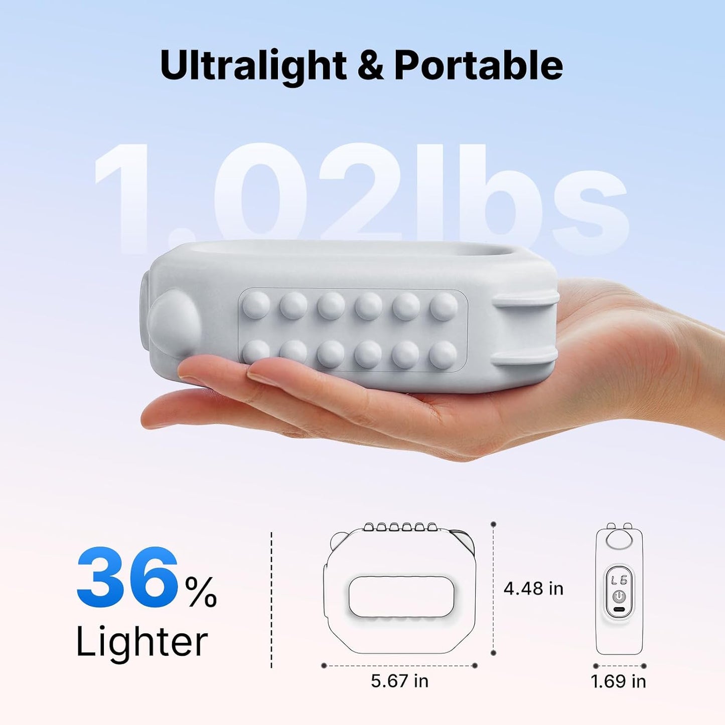 ⚡ Wearable Muscle Massager