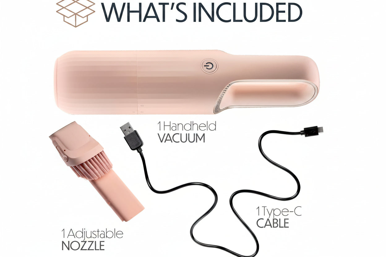 SwiftClean™ Cordless Mini Vacuum