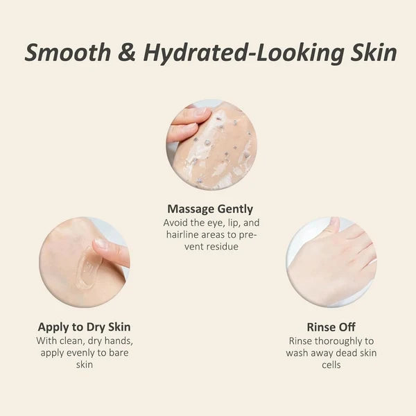 GlowVera – Gentle Exfoliating Cream for Dead Skin Removal, Smooth Texture & Radiant-Looking Skin