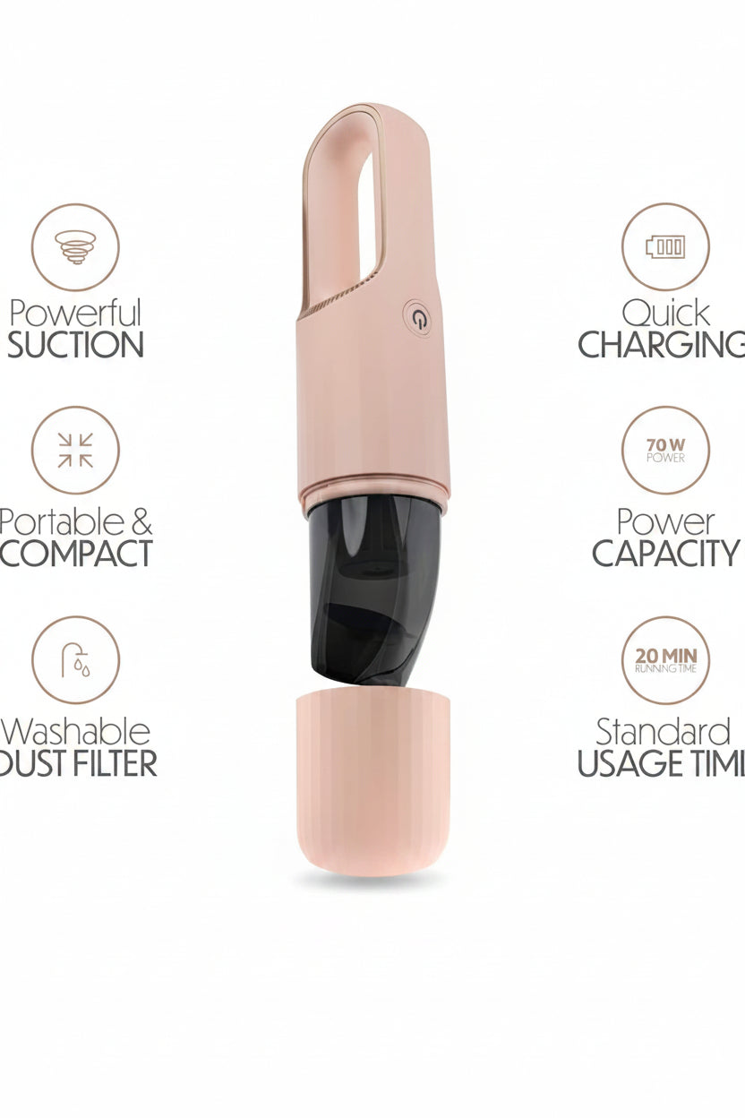 SwiftClean™ Cordless Mini Vacuum