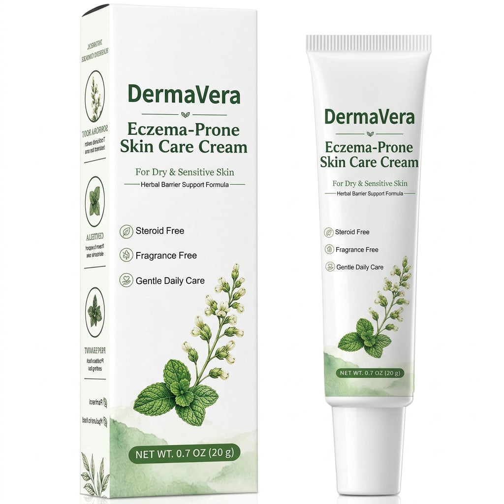DermaVera – Botanical Skin Barrier Cream for Dry, Sensitive & Eczema-Prone Skin | 20g