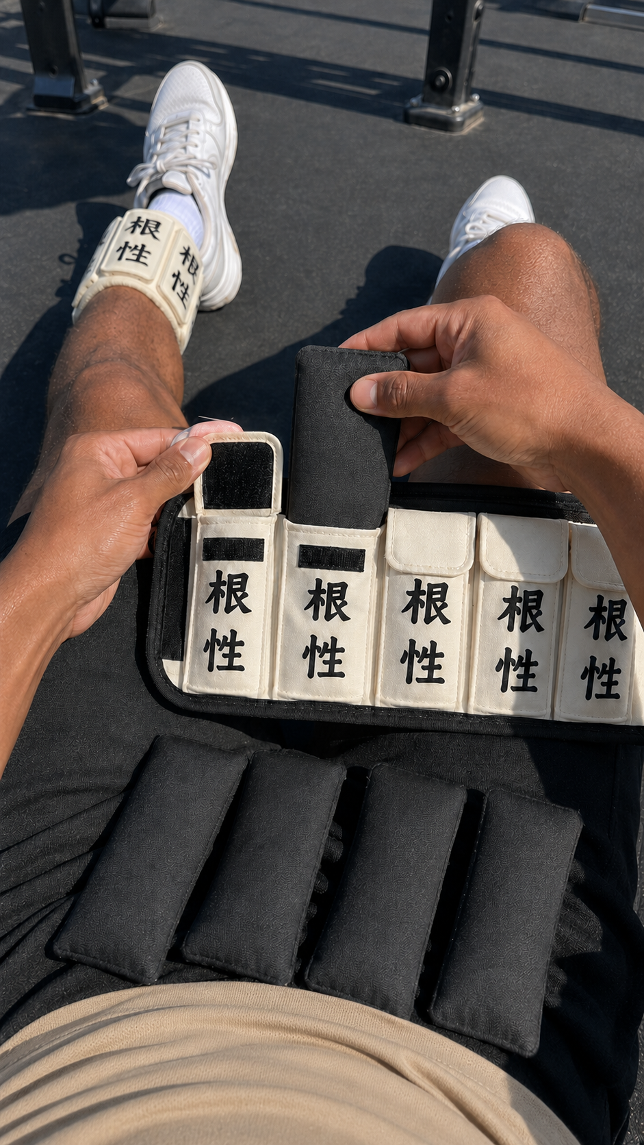TitanStride™ Adjustable Ankle Weights