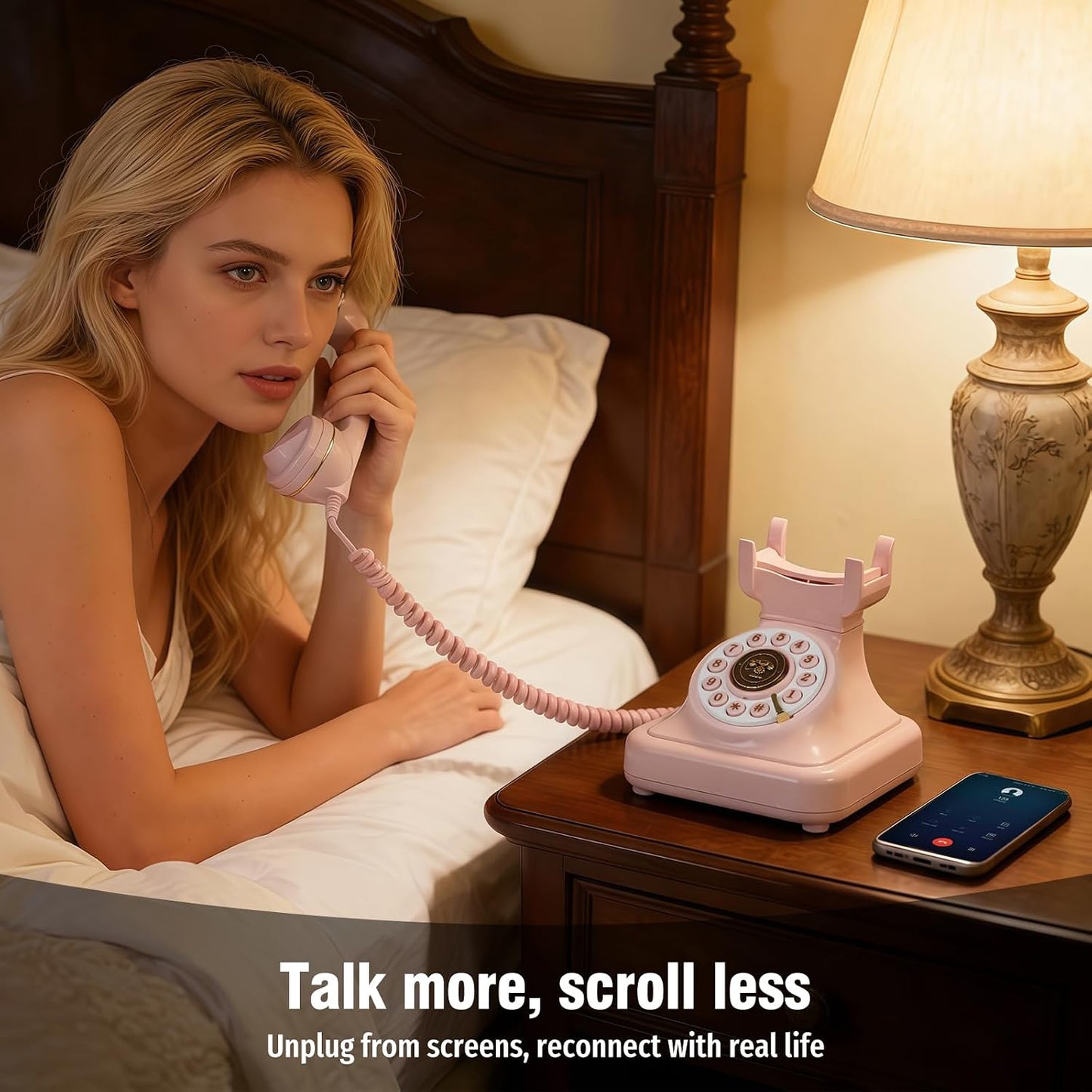 DialMate Bluetooth Retro Phone