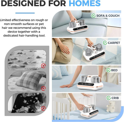 DustPure™ 5-in-1 UV Mattress Vacuum