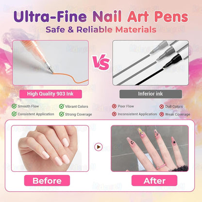 NailSketch Art Pens