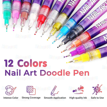 NailSketch Art Pens