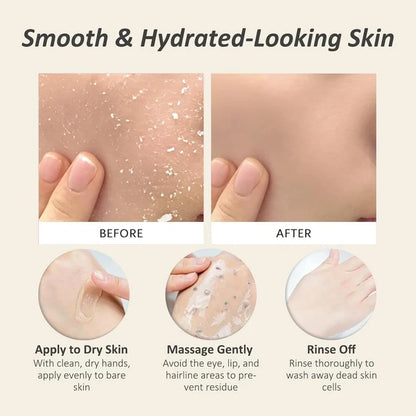 GlowVera – Gentle Exfoliating Cream for Dead Skin Removal, Smooth Texture & Radiant-Looking Skin
