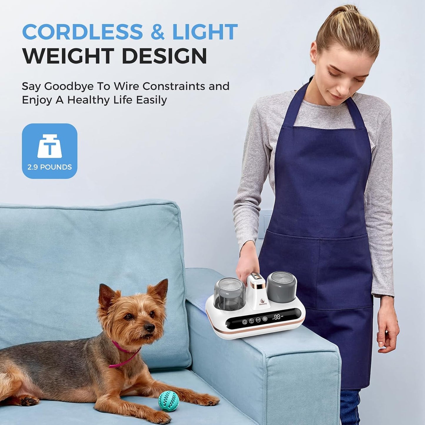 DustPure™ 5-in-1 UV Mattress Vacuum