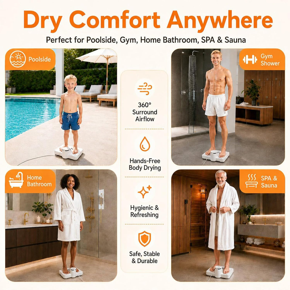 AirStep Body Dryer