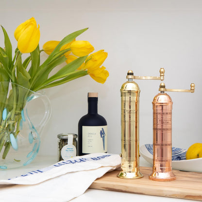 Heritage Manual Brass Pepper Mill