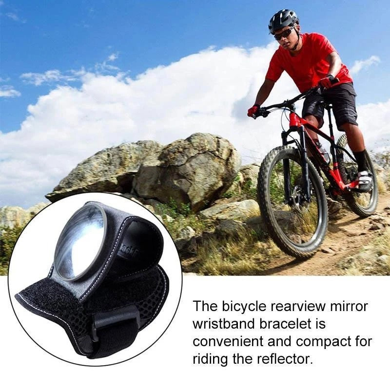 Wrist Safety Rearview Mirror