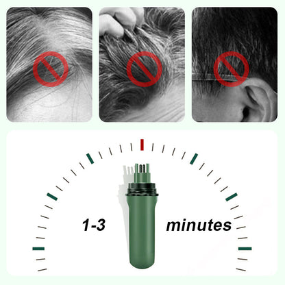 10-Second Root Rescue! Gray Coverage Hair Pen - Instant Youth in a Click!
