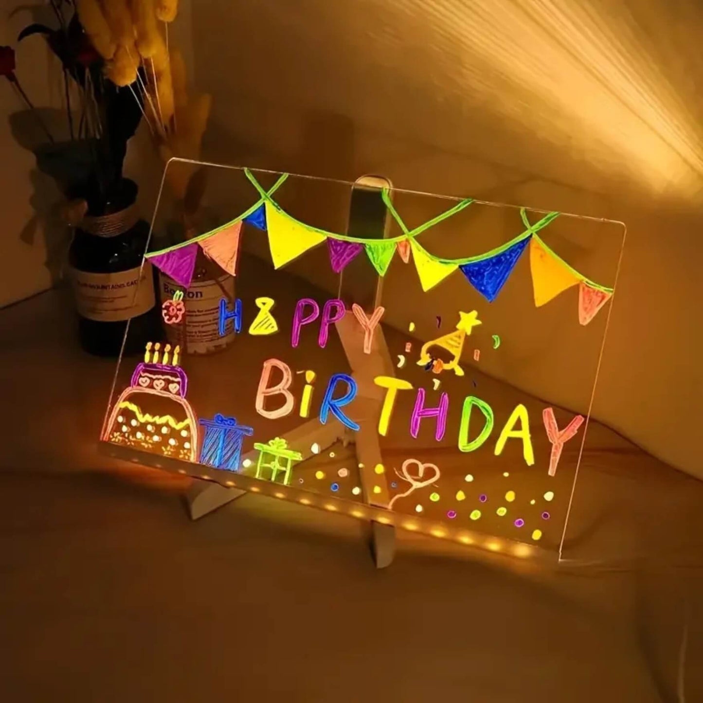 LED Glow Drawing Board