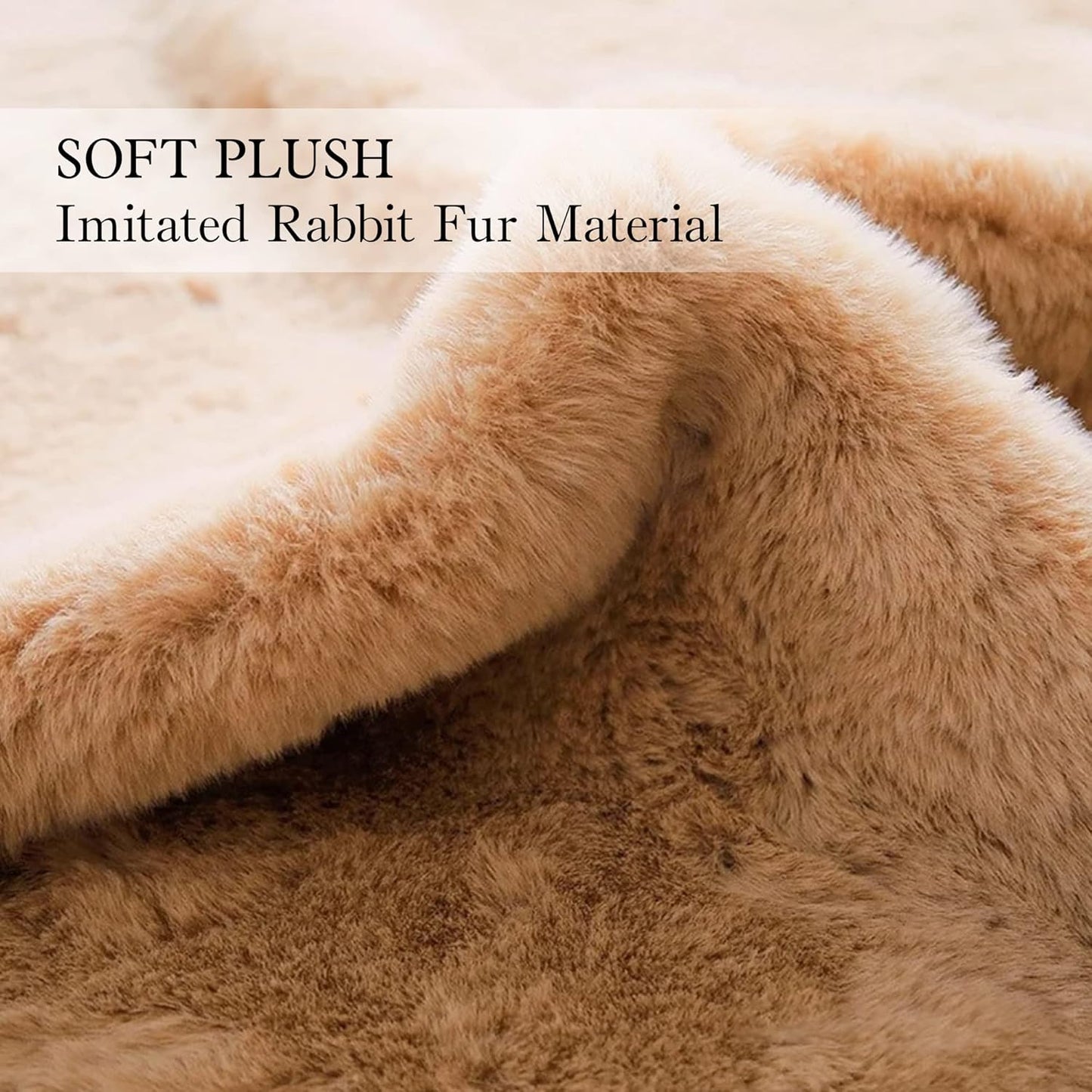 CuddleNest Bear Shag Area Rug