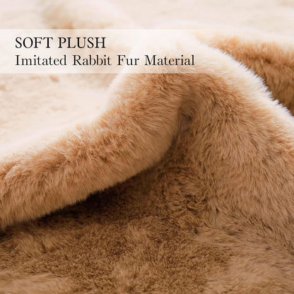 CuddleNest Bear Shag Area Rug