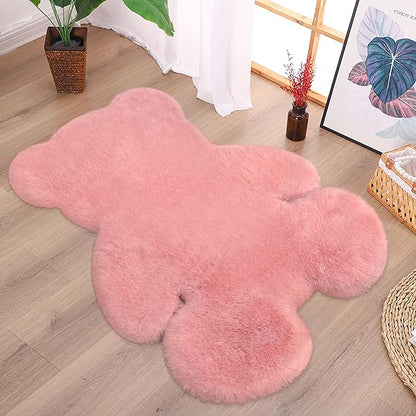 CuddleNest Bear Shag Area Rug