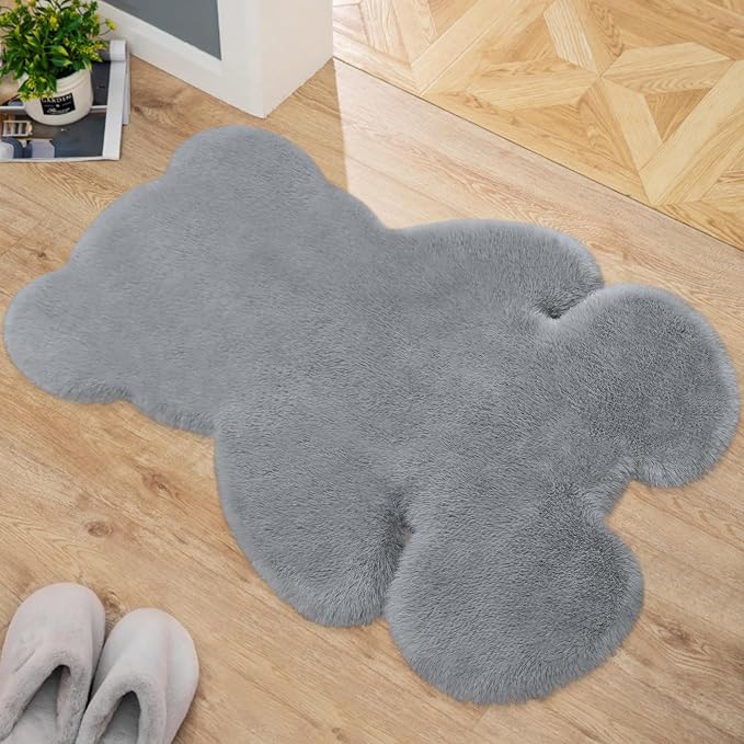 CuddleNest Bear Shag Area Rug